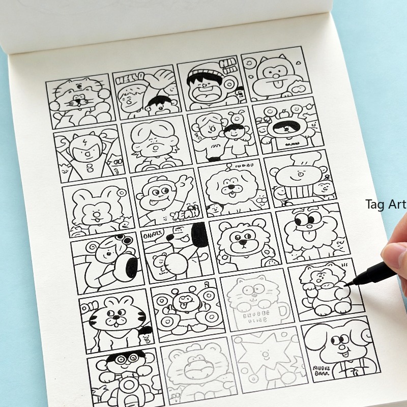 불안 해소를 위한 손 그림책, 복사선화앨범, 공룡/괴물 - Food And Snacks Coloring Book 리뷰 및 가격