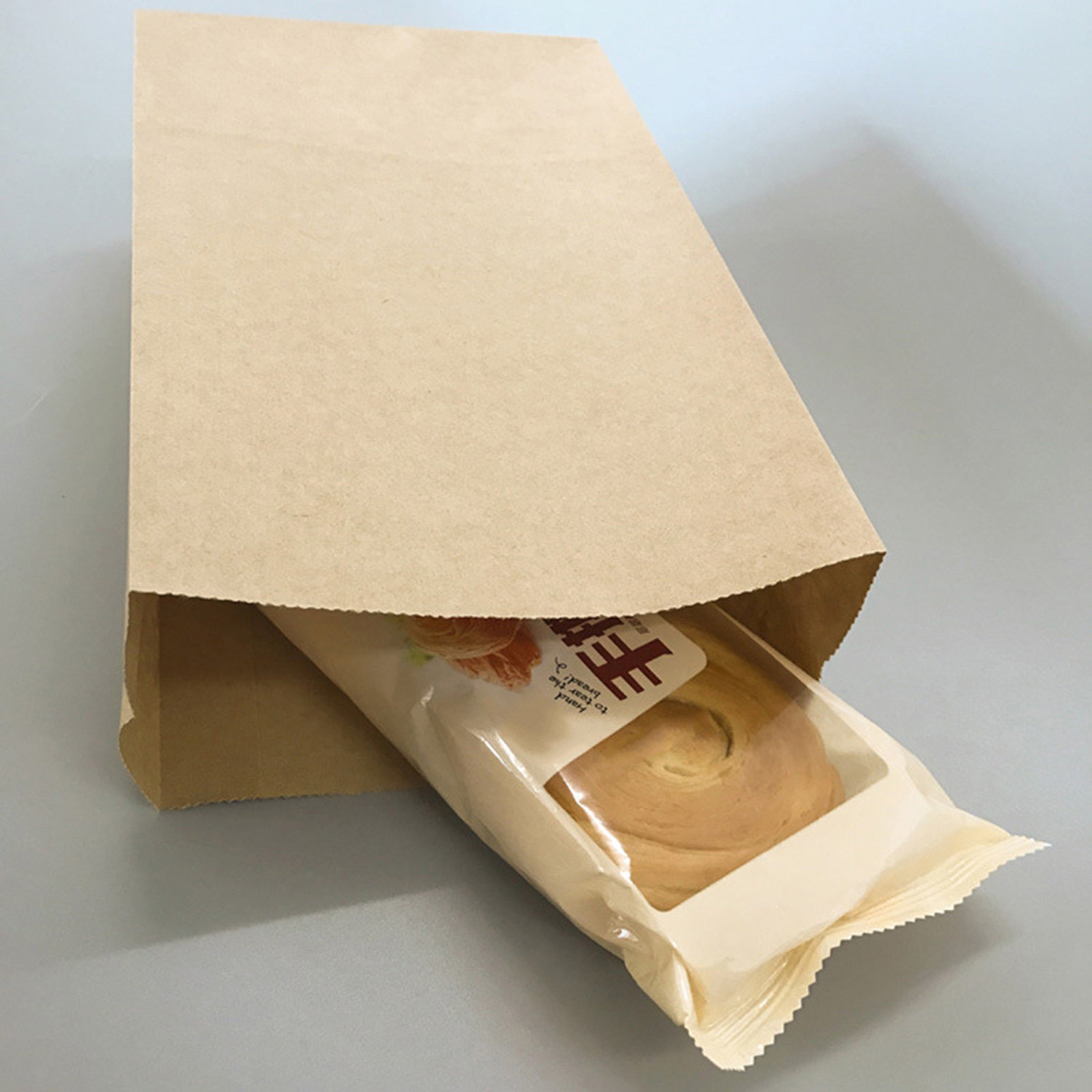 100개 크라프트지 식품용 오픈탑 확장형 바닥 스낵 포 - Food Snacks Packaging 리뷰 및 가격