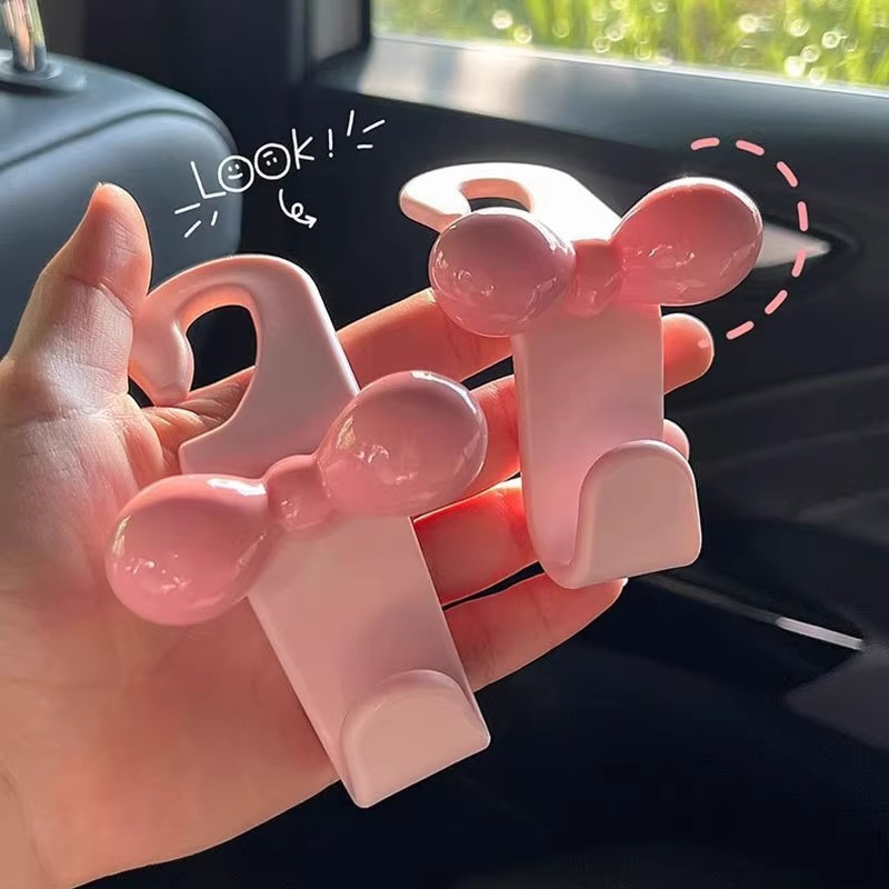 미니멀리스트 보우 자동차 뒷좌석 걸이형 후크, 차량 내 - Food Snacks Packaging 리뷰 및 가격