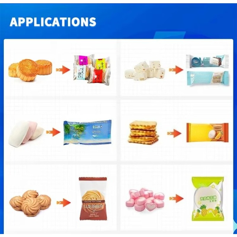 자동 베개형 포장기계 (소프트 솜사탕 스낵용) - 안정 - Food Snacks Packaging 리뷰 및 가격