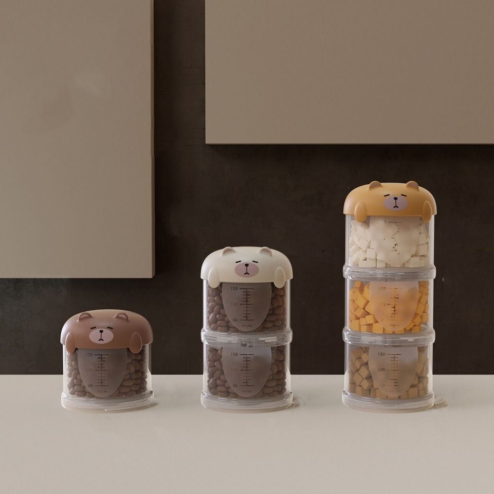 실용적인 플라스틱 다층 고양이 사료 상자 방습 귀여운  - Food Packed Snacks 리뷰 및 가격