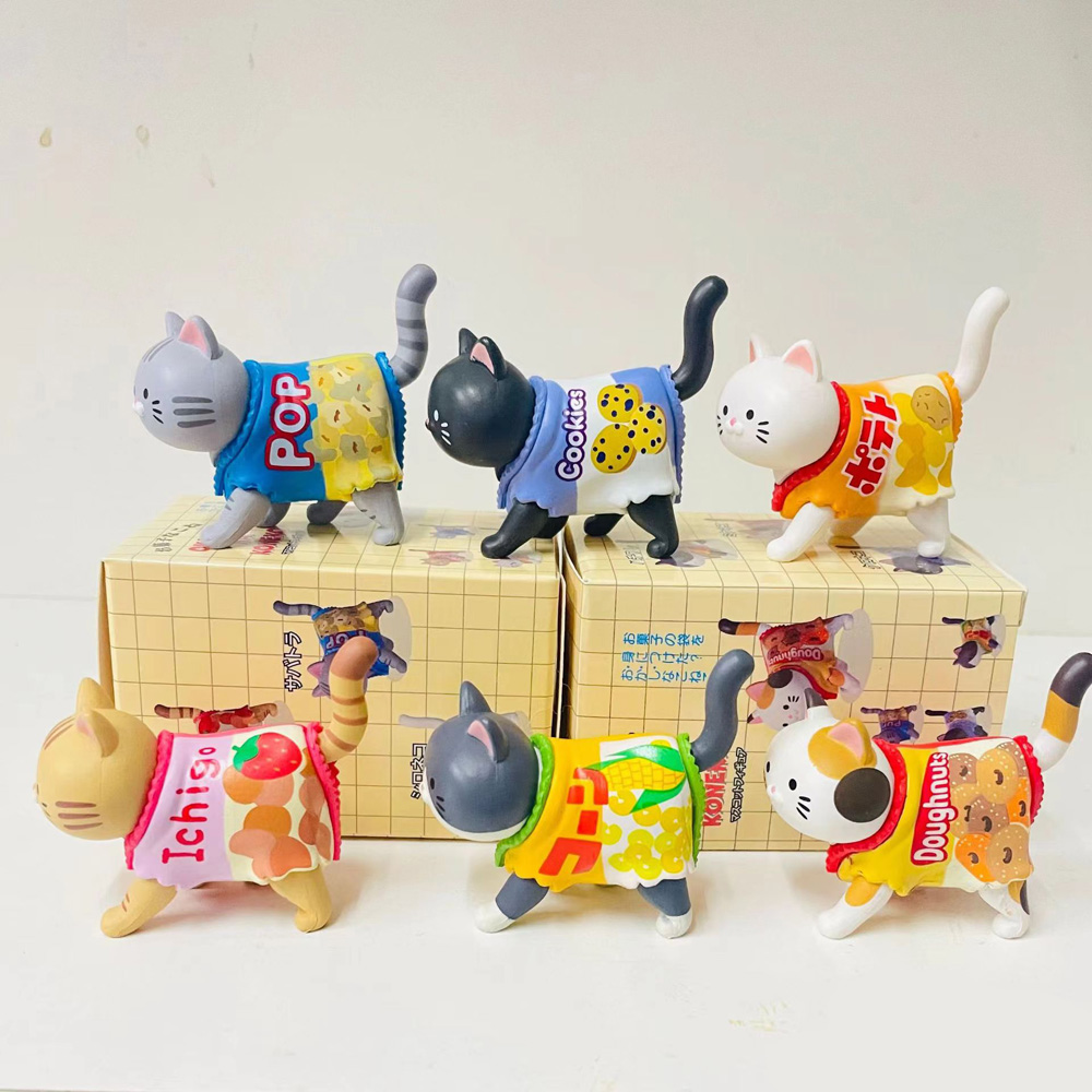 고양이 테마 블라인드 박스 캔디 포장 스낵 그림 장난감 - Food Snacks Packaging 리뷰 및 가격