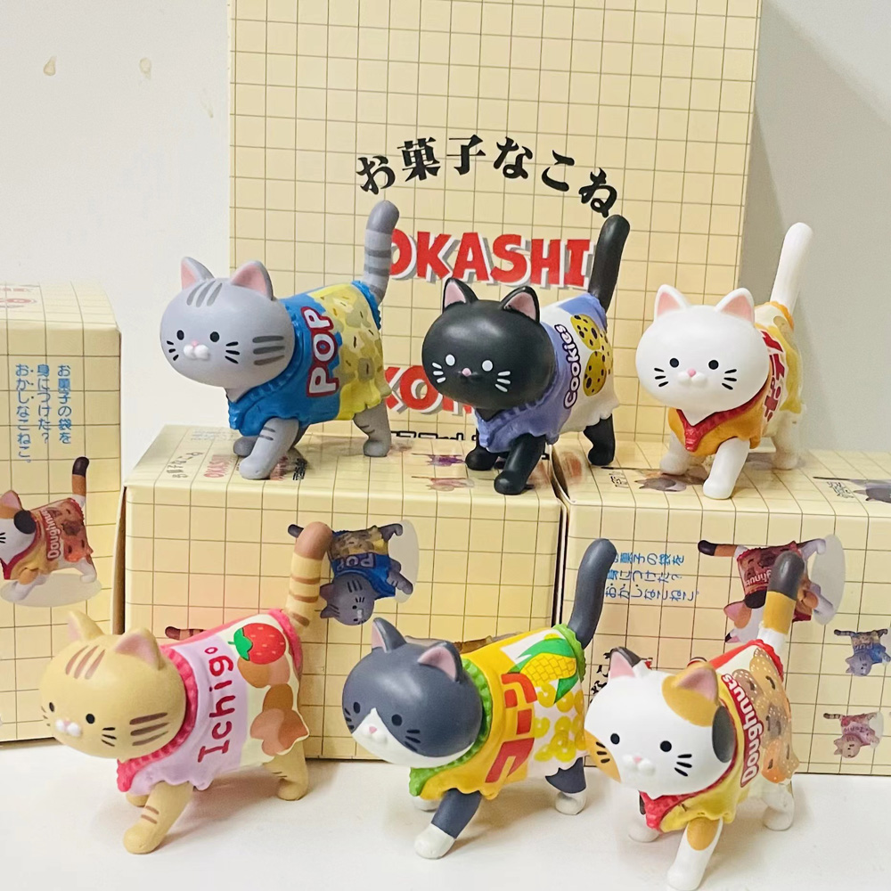 고양이 테마 블라인드 박스 캔디 포장 스낵 그림 장난감 - Food Snacks Packaging 리뷰 및 가격