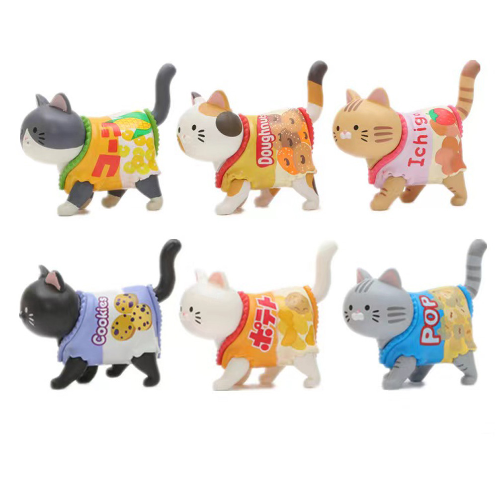 고양이 테마 블라인드 박스 캔디 포장 스낵 그림 장난감 - Food Snacks Packaging 리뷰 및 가격